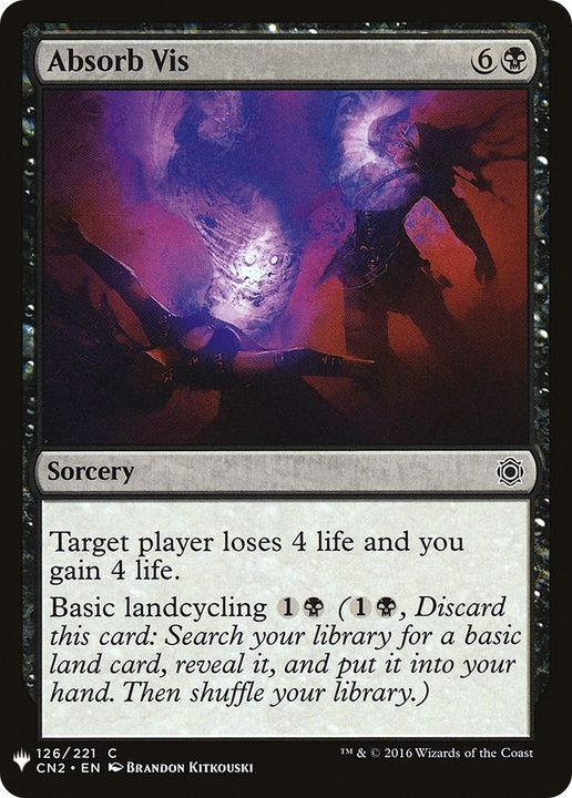 Absorb Vis in the group Magic the Gathering / Sets / The List at Proxyprinters.com (12689)