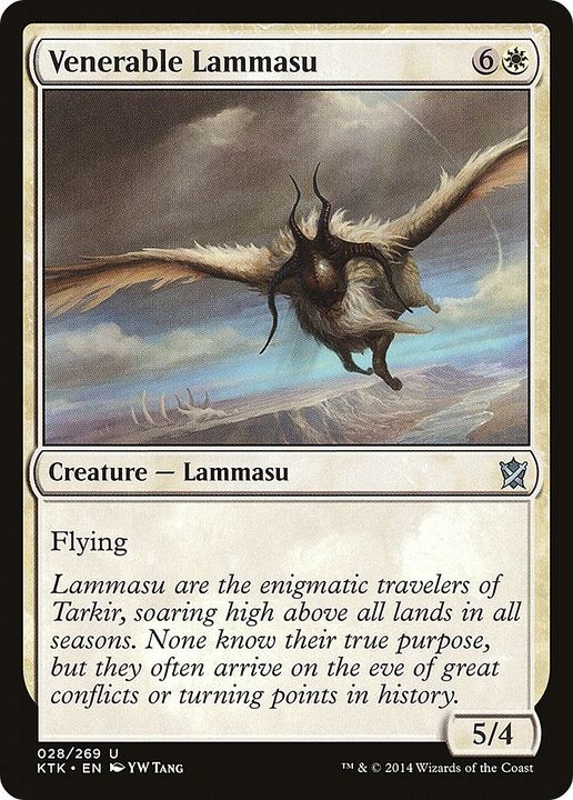 Venerable Lammasu in the group Magic the Gathering / Types / Colors / White at Proxyprinters.com (12691)