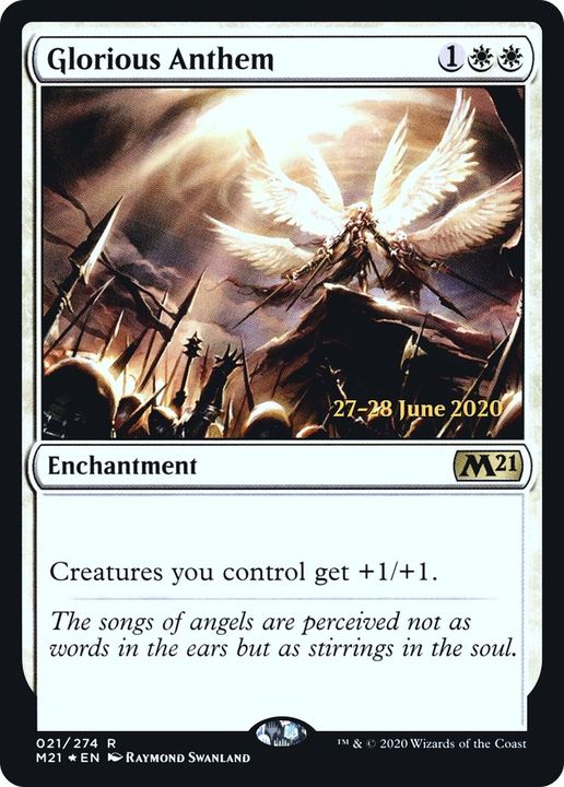 Glorious Anthem in the group Magic the Gathering / Types / Enchantment / Enchantment at Proxyprinters.com (12715)