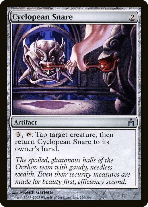 Cyclopean Snare in the group Magic the Gathering / Sets / Ravnica: Clue Edition Front Cards at Proxyprinters.com (12743)