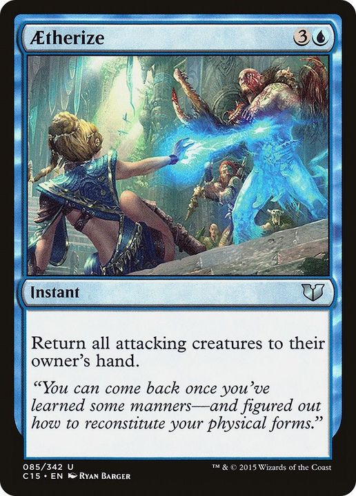 Aetherize in the group Magic the Gathering / Types / Colors / Blue at Proxyprinters.com (12755)