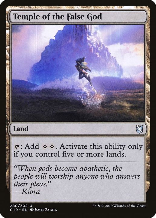 Temple of the False God in the group Magic the Gathering / Types / Colors / Colorless at Proxyprinters.com (12757)