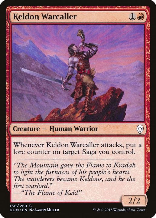 Keldon Warcaller in the group Magic the Gathering / Types / Creatures / Warrior at Proxyprinters.com (12770)