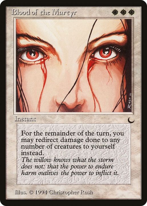 Blood of the Martyr in the group Magic the Gathering / Sets / The Dark at Proxyprinters.com (12772)