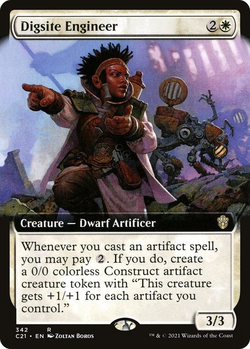 Digsite Engineer in the group Magic the Gathering / Sets / Commander 2021 at Proxyprinters.com (128)