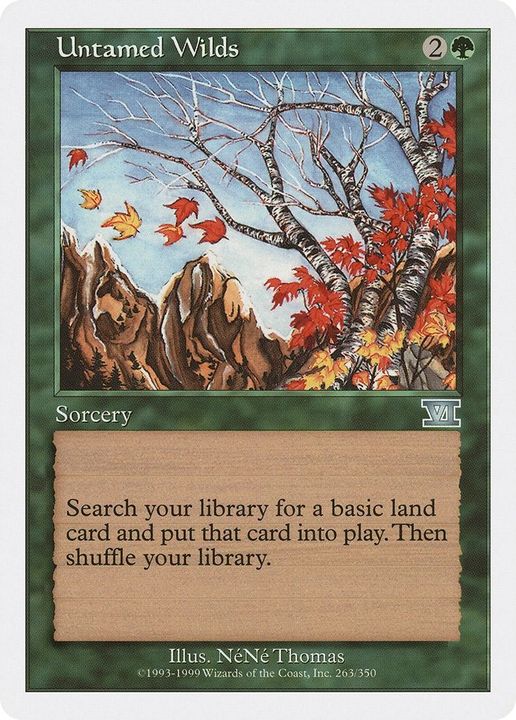 Untamed Wilds in the group Magic the Gathering / Sets / Classic Sixth Edition at Proxyprinters.com (12806)