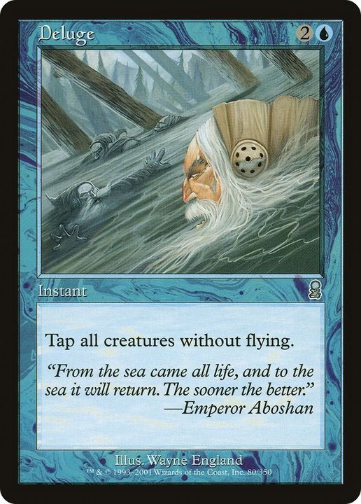 Deluge in the group Magic the Gathering / Types / Colors / Blue at Proxyprinters.com (12810)