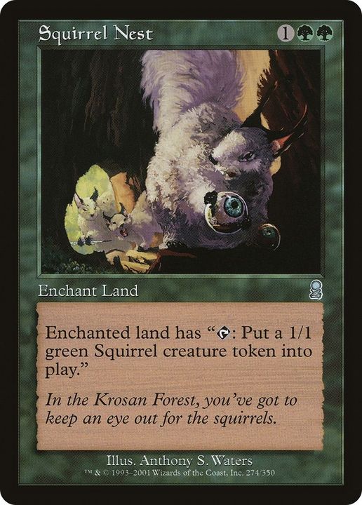 Squirrel Nest in the group Magic the Gathering / Sets / Odyssey Promos at Proxyprinters.com (12821)