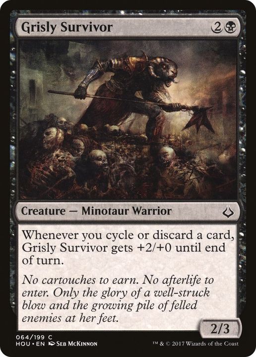 Grisly Survivor in the group Magic the Gathering / Types / Creatures / Warrior at Proxyprinters.com (1283)