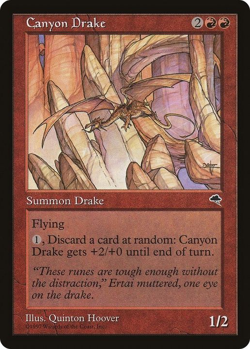 Canyon Drake in the group Magic the Gathering / Sets / Tempest at Proxyprinters.com (12837)