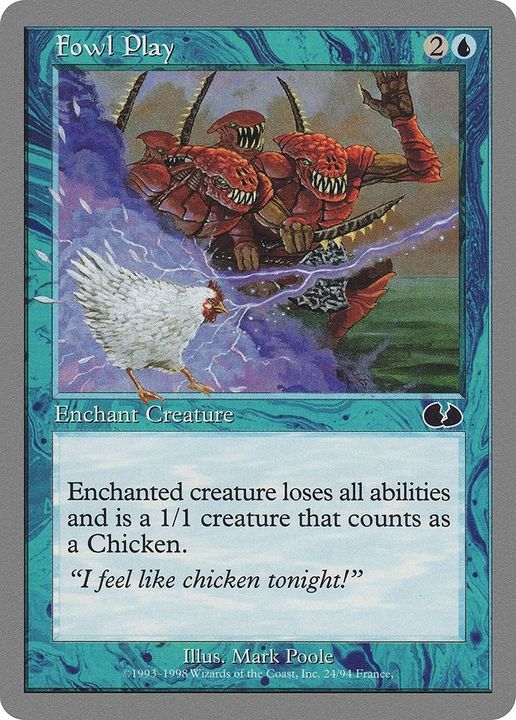 Fowl Play in the group Magic the Gathering / Sets / Unglued Tokens at Proxyprinters.com (12850)