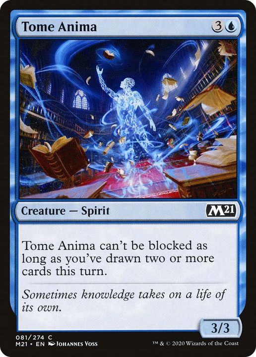 Tome Anima in the group Magic the Gathering / Types / Colors / Blue at Proxyprinters.com (1286)