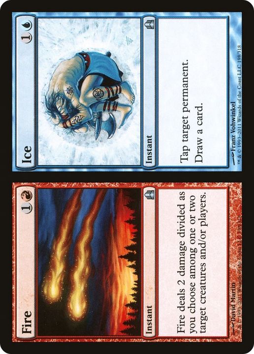 Fire // Ice in the group Magic the Gathering / Types / Colors / Multicolors / R, U at Proxyprinters.com (12865)