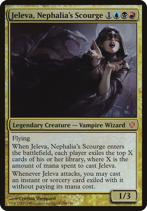 Jeleva, Nephalia's Scourge in the group Magic the Gathering / Sets / Commander 2013 Oversized at Proxyprinters.com (12867)