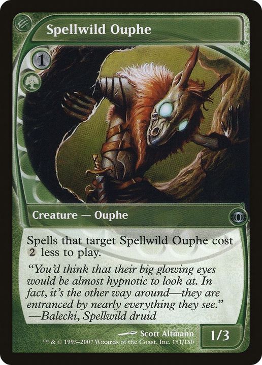 Spellwild Ouphe in the group Magic the Gathering / Types / Colors / Green at Proxyprinters.com (12886)