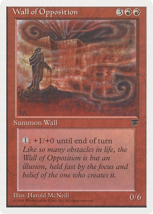 Wall of Opposition in the group Magic the Gathering / Types / Colors / Red at Proxyprinters.com (12896)