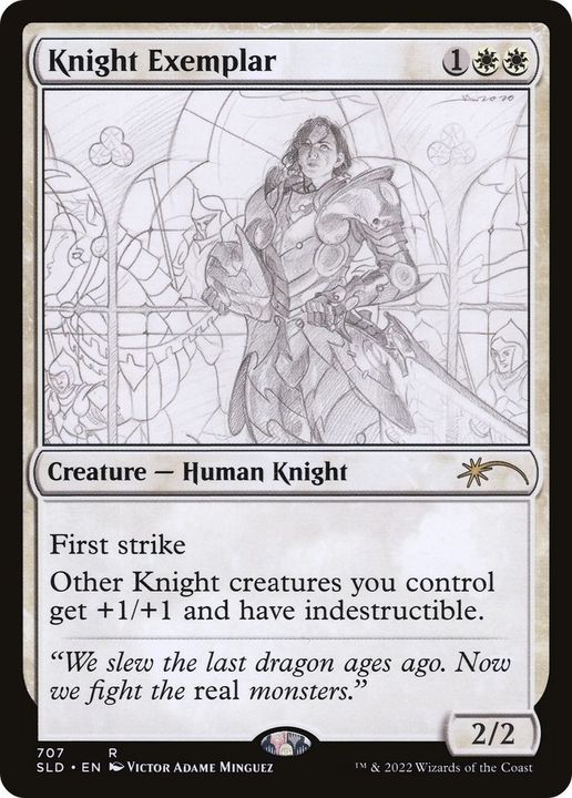 Knight Exemplar in the group Magic the Gathering / Types / Creatures / Human at Proxyprinters.com (12920)