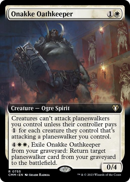 Onakke Oathkeeper in the group Magic the Gathering / Sets / Commander Masters at Proxyprinters.com (12936)