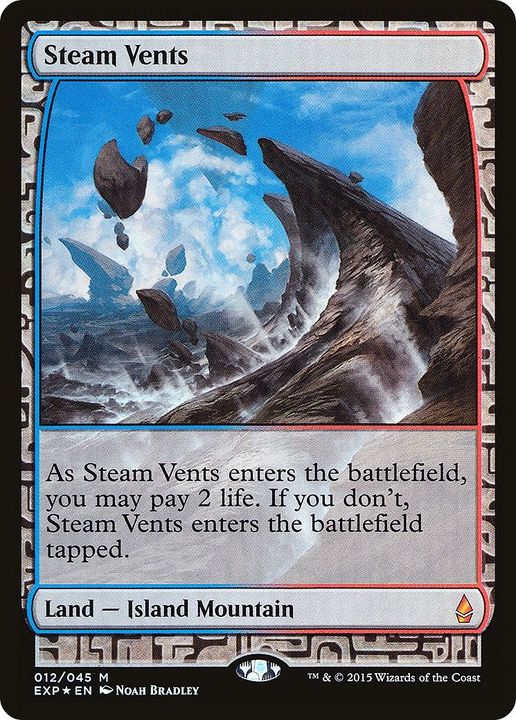 Steam Vents in the group Magic the Gathering / Types / Land / Mountain at Proxyprinters.com (12951)