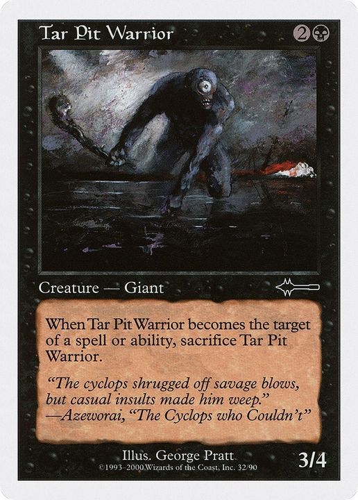 Tar Pit Warrior in the group Magic the Gathering / Types / Creatures / Warrior at Proxyprinters.com (12954)