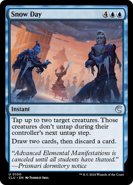 Snow Day in the group Magic the Gathering / Types / Colors / Blue at Proxyprinters.com (12971)