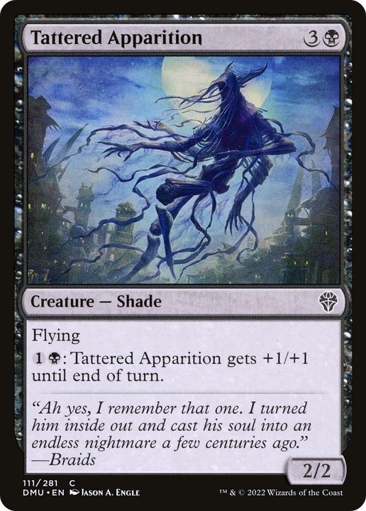 Tattered Apparition in the group Magic the Gathering / Types / Colors / Black at Proxyprinters.com (1298)