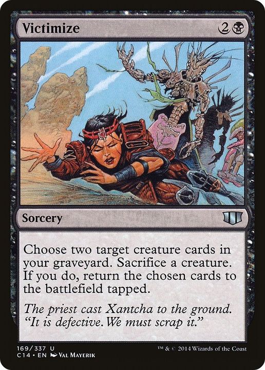 Victimize in the group Magic the Gathering / Types / Colors / Black at Proxyprinters.com (12993)