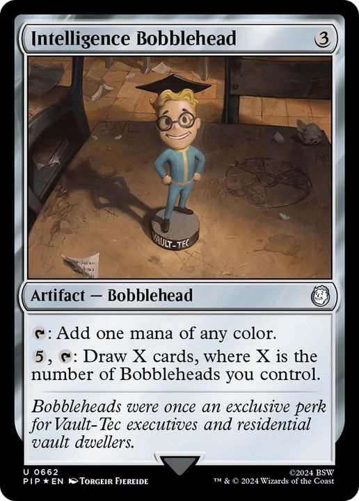 Intelligence Bobblehead in the group Magic the Gathering / Types / Artifacts / Artifact at Proxyprinters.com (13008)