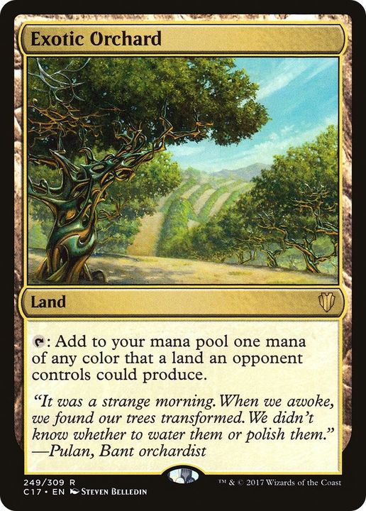 Exotic Orchard in the group Magic the Gathering / Sets / Commander 2017 at Proxyprinters.com (13009)