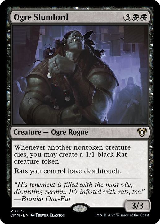 Ogre Slumlord in the group Magic the Gathering / Sets / Commander Masters at Proxyprinters.com (13023)