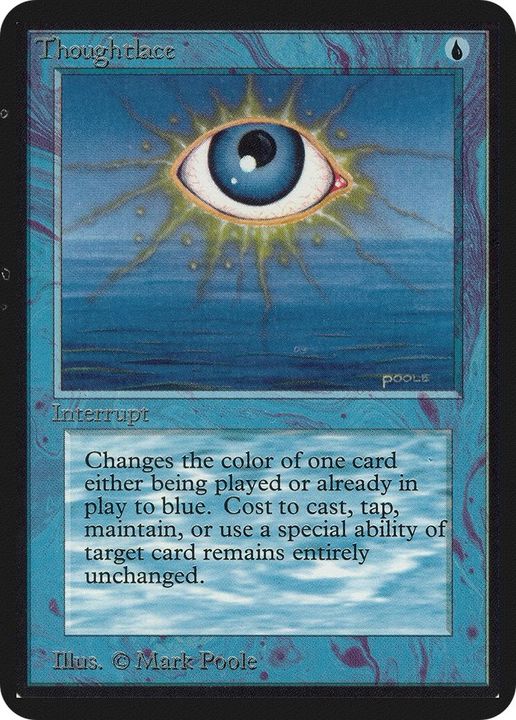 Thoughtlace in the group Magic the Gathering / Types / Colors / Blue at Proxyprinters.com (13024)