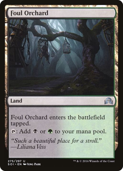 Foul Orchard in the group Magic the Gathering / Sets / Shadows over Innistrad at Proxyprinters.com (13033)