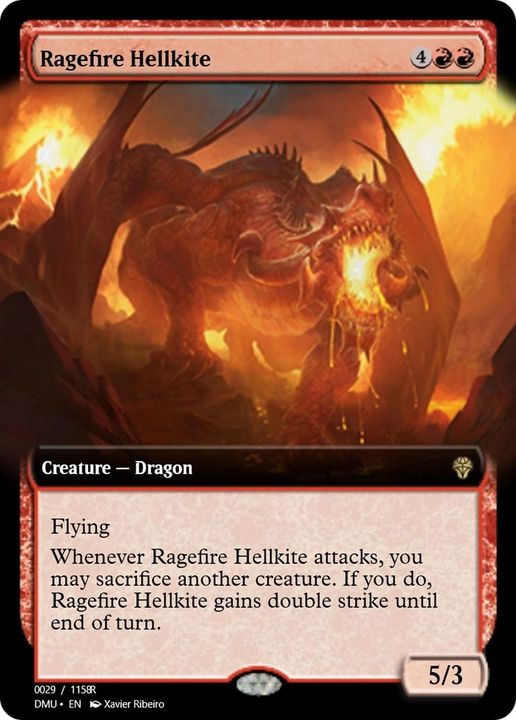 Ragefire Hellkite in the group Magic the Gathering / Types / Colors / Red at Proxyprinters.com (13058)