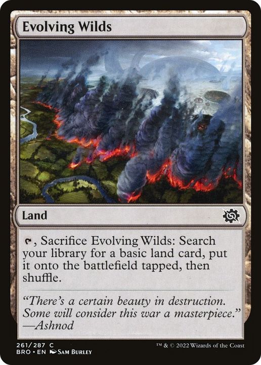 Evolving Wilds in the group Magic the Gathering / Types / Colors / Colorless at Proxyprinters.com (13063)