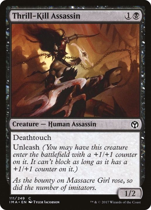 Thrill-Kill Assassin in the group Magic the Gathering / Sets / Iconic Masters Tokens at Proxyprinters.com (13066)