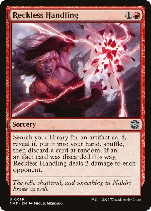 Reckless Handling in the group Magic the Gathering / Sets / Masters Edition at Proxyprinters.com (13067)