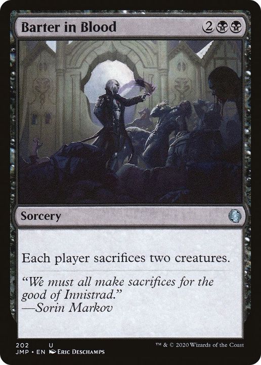 Barter in Blood in the group Magic the Gathering / Types / Colors / Black at Proxyprinters.com (13075)