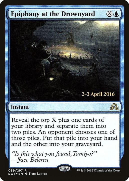 Epiphany at the Drownyard in the group Magic the Gathering / Types / Colors / Blue at Proxyprinters.com (13092)