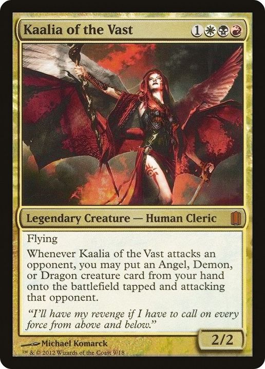 Kaalia of the Vast in the group Magic the Gathering / Types / Colors / Multicolors / B, R, W at Proxyprinters.com (13109)