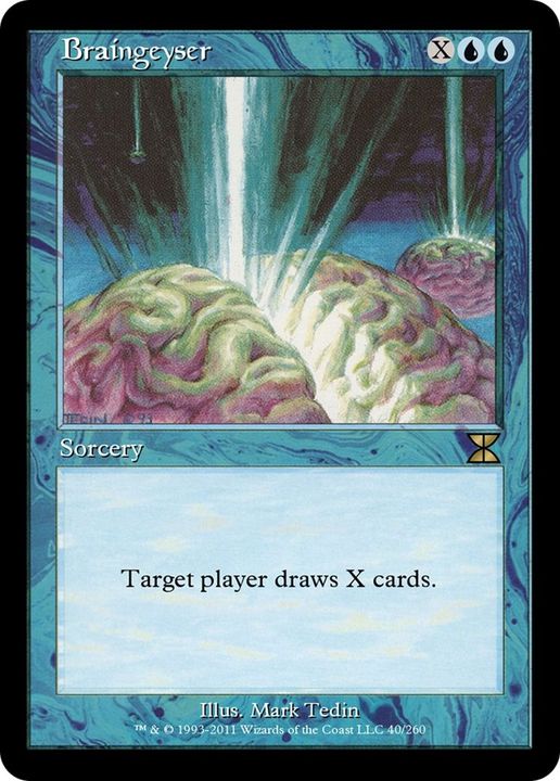 Braingeyser in the group Magic the Gathering / Sets / MicroProse Promos at Proxyprinters.com (13120)