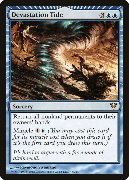 Devastation Tide in the group Magic the Gathering / Types / Colors / Blue at Proxyprinters.com (13124)