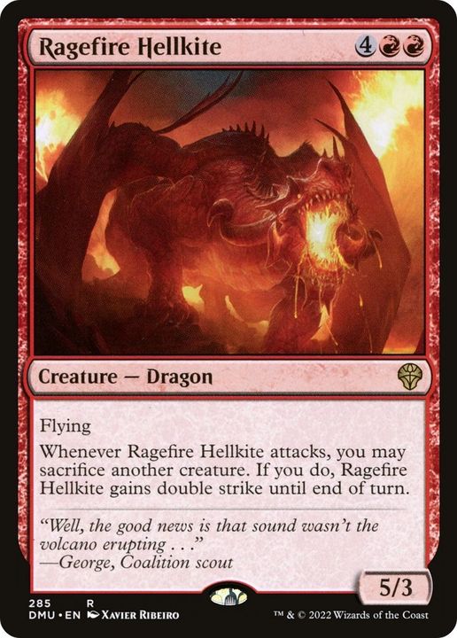 Ragefire Hellkite in the group Magic the Gathering / Sets / Dominaria United at Proxyprinters.com (13162)