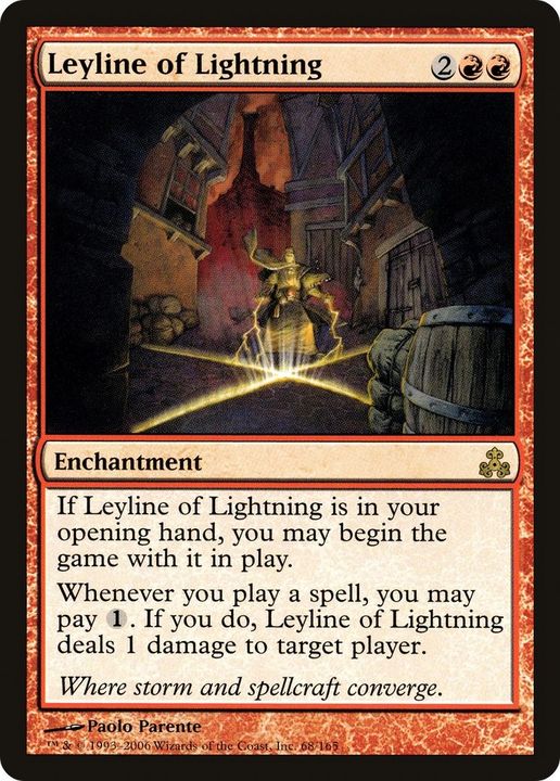 Leyline of Lightning in the group Magic the Gathering / Types / Enchantment / Enchantment at Proxyprinters.com (13166)