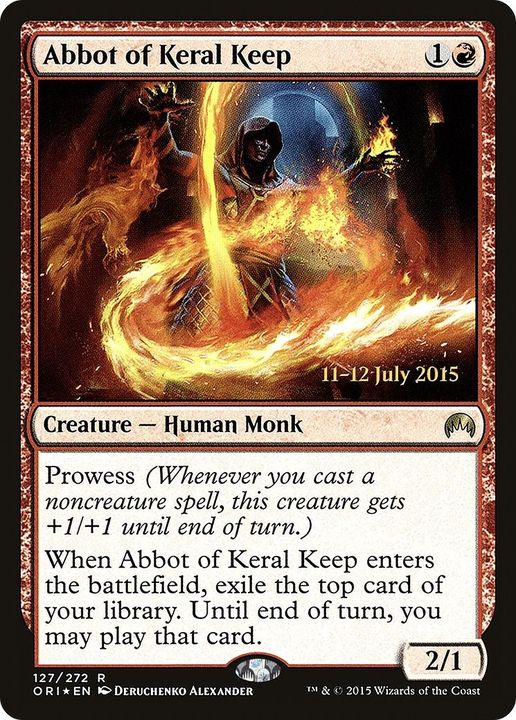 Abbot of Keral Keep in the group Magic the Gathering / Types / Creatures / Human at Proxyprinters.com (13192)