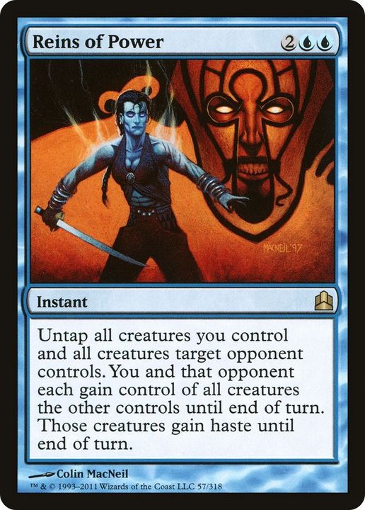 Reins of Power in the group Magic the Gathering / Types / Colors / Blue at Proxyprinters.com (13214)