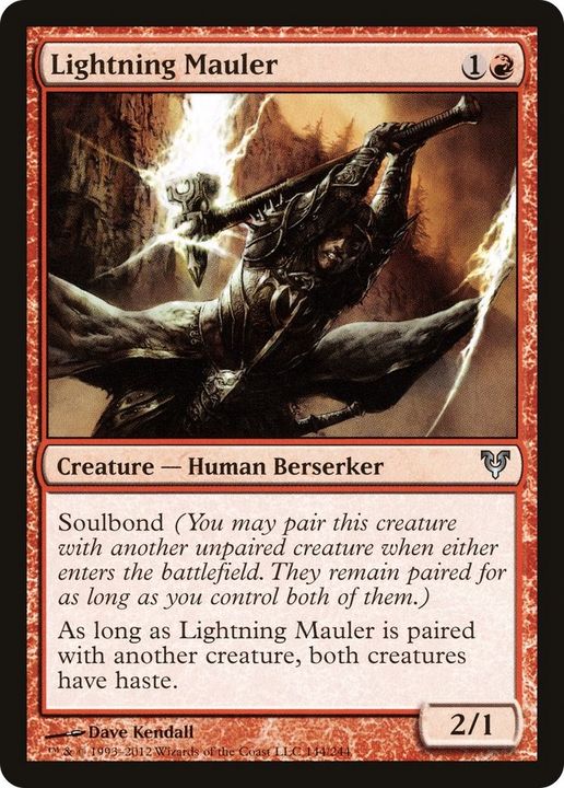 Lightning Mauler in the group Magic the Gathering / Types / Creatures / Human at Proxyprinters.com (13258)