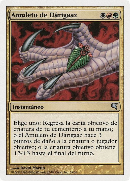 Darigaaz's Charm in the group Magic the Gathering / Types / Colors / Multicolors / B, G, R at Proxyprinters.com (13262)