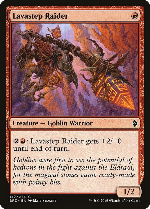 Lavastep Raider in the group Magic the Gathering / Types / Creatures / Warrior at Proxyprinters.com (13275)