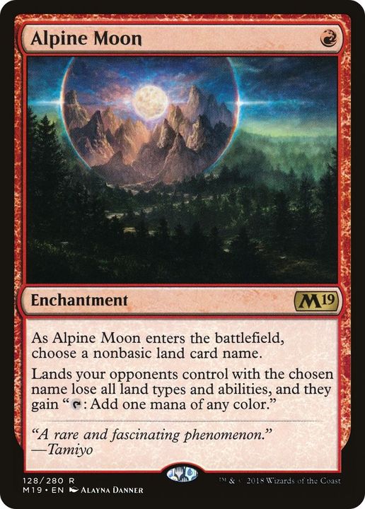 Alpine Moon in the group Magic the Gathering / Types / Enchantment / Enchantment at Proxyprinters.com (13290)