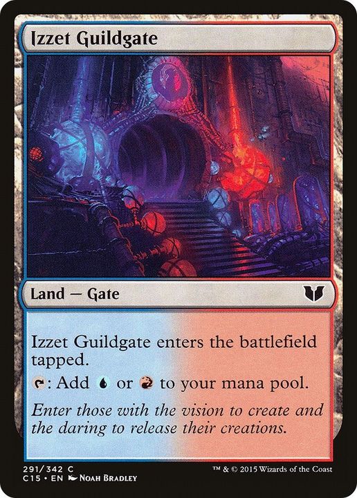 Izzet Guildgate in the group Magic the Gathering / Types / Colors / Colorless at Proxyprinters.com (13309)